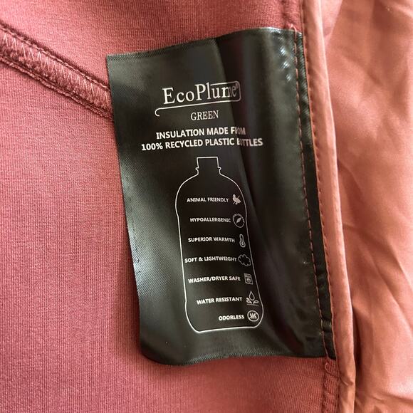 Bernardo Performance Jacket Coat Hood Packable Pockets Side Panels Extra Stretch - Picture 8 of 11